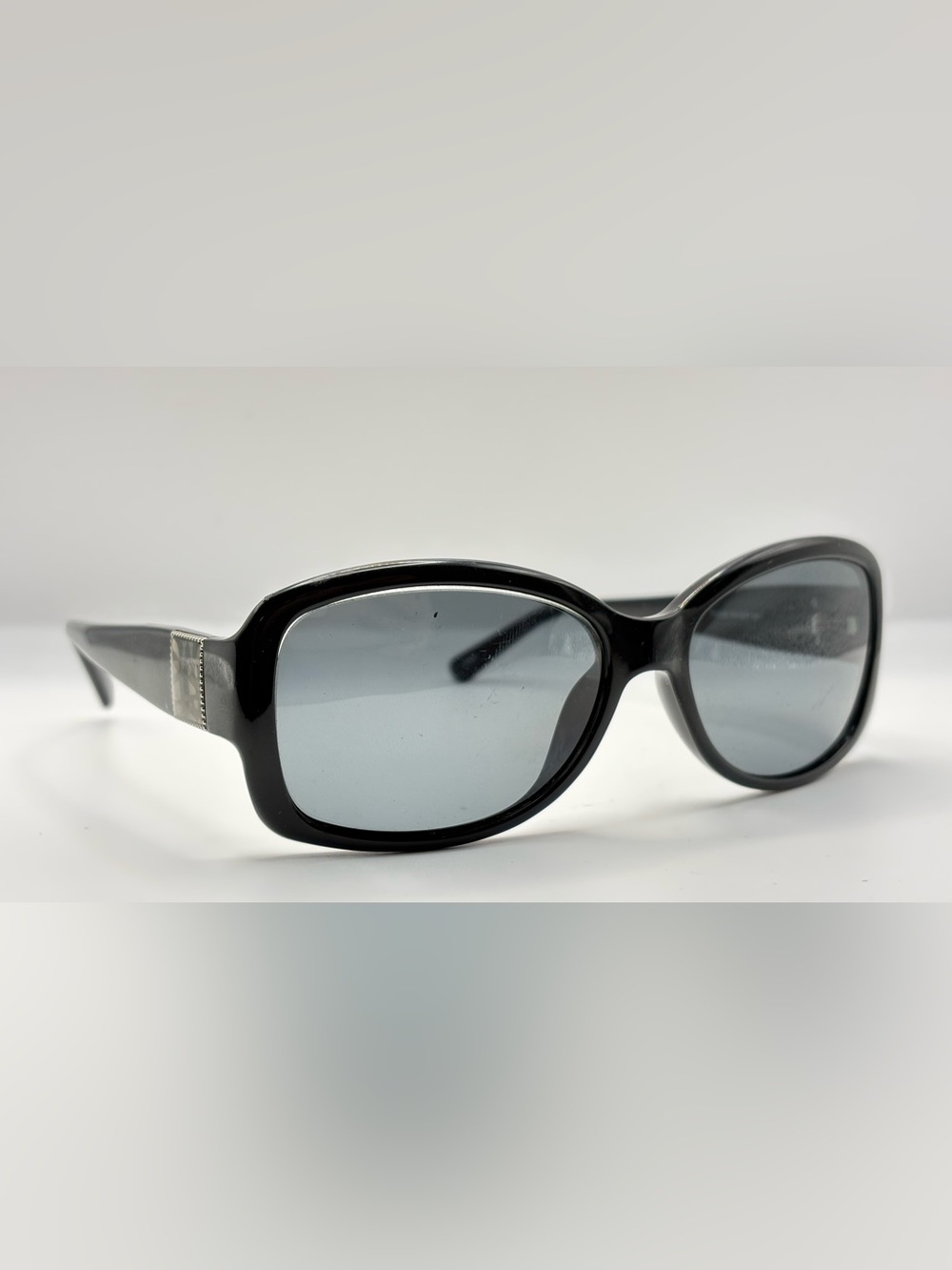 Chelsea Morgan CMS4002 Black Oval Sunglasses Frames Only